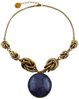 Anton Heunis Kemi Reversible Knotted Necklace - Blue