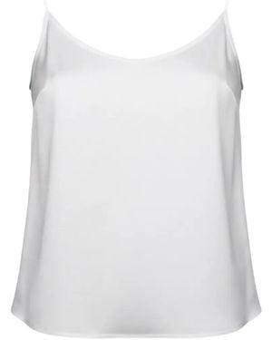 Ralph Lauren Sleeveless Scoop-Neck Top - White