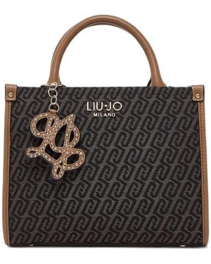 Liu Jo Small Jacquard Bag - Black