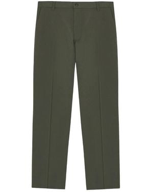 NN07 Flat-Front Pants - Green