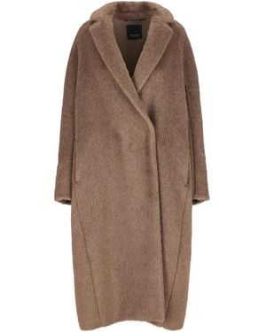 Max Mara Shawl-lapel coat - Marrón