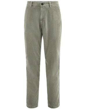 Brunello Cucinelli Garment-Dyed Corduroy Pants - Green