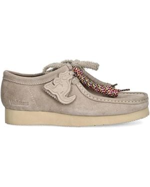Clarks Wallabee スエード シューズ - ブラウン