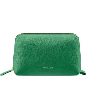 Maison De Sabre Cartera Tech De Piel - Verde