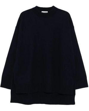 Jil Sander Sweater Met Ronde Hals - Blauw