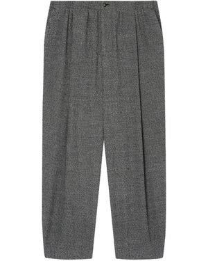 Giorgio Armani Klassische Bundfaltenhose - Grau