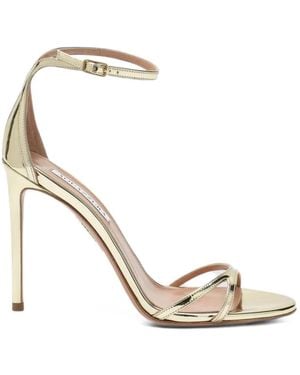 Aquazzura Nuda Sandals 105 - Metallic