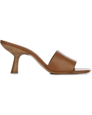 Vicini 75Mm Lavenue Heeled Sandals - Natural
