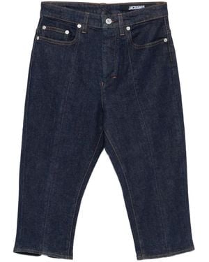 Jacquemus Le De-Nîmes Panelled Jeans - Blue