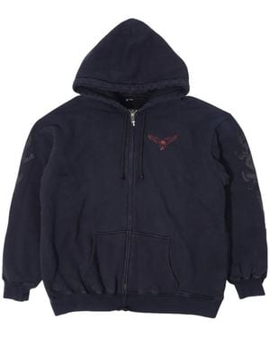 Chrome Hearts Sudadera Foti Mahalia Con Capucha - Azul