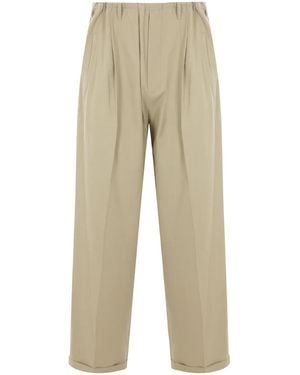 Magliano Cotton Loose-Fit Trousers - Natural