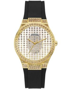 Guess Crystal-Embellished 39Mm Watch - White