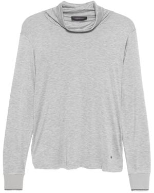 Lorena Antoniazzi ハイネック ロングtシャツ - グレー