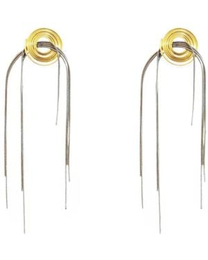 Hzmer Jewelry Pendientes Maya - Azul