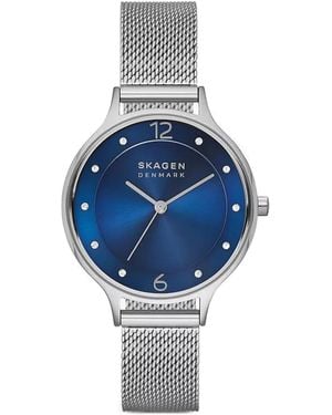 Skagen Anita Lille 30Mm Watch - Blue