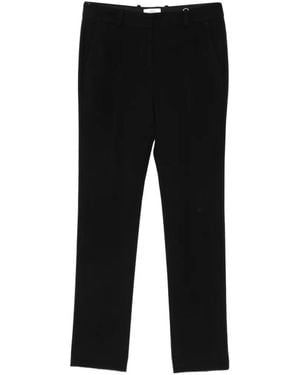 TOTEME Straight-Leg Pants - Black