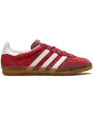 adidas Gazelle Indoor Trainers - Red