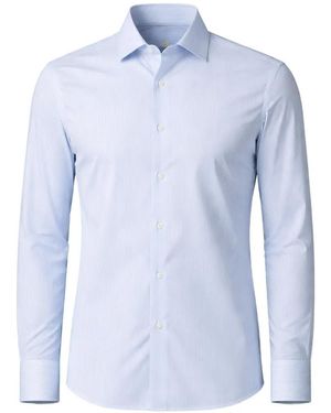 Pal Zileri Chemise À Rayures Verticales - Blue