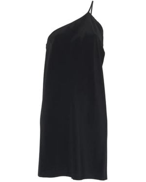 Rick Owens One-Shoulder Mini Dress - Black
