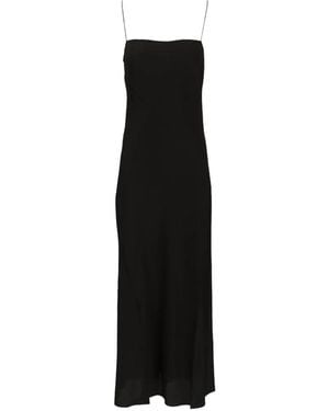 Matteau Silk Maxi Dress - Schwarz