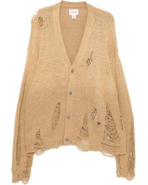 KAMIYA Sun Fade Like Cardigan - Natur