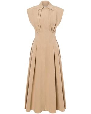 Philosophy Di Lorenzo Serafini ジップアップ ドレス - ナチュラル