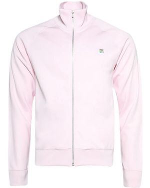 Fila Lightweight Zip-Front Track Jacket - Pink