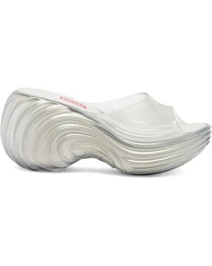 DIESEL X Melissa Quantum Platform Sandals - White