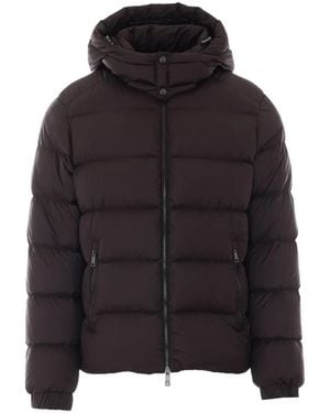 Add Plumífero Con Capucha - Negro
