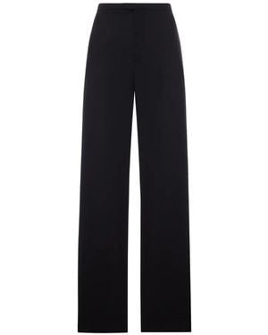 Gucci Wide-Leg Tailored Trousers - Black