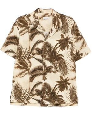 Moncler Graphic-Print Shirt - Metallic