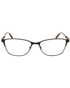 Emozioni Brille Mit Eckigem Gestell - Braun