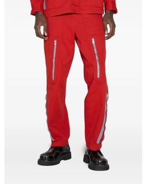 Undercover Hose Aus Baumwoll-Twill - Rot