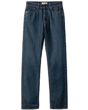 Miu Miu Five-Pocket-Jeans - Blau