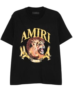 Amiri Lion T-Shirt - Zwart