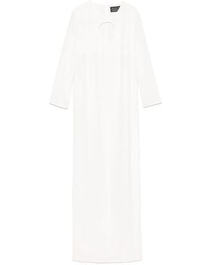 Gianluca Capannolo Jean Maxi Dress - White