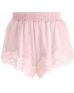 Fenty Lace Trim Sleepwear Shorts - Pink
