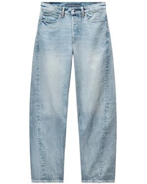 Alexander Wang Medium-Waist Float Jeans - Blue