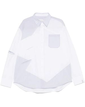 Feng Chen Wang Deconstructed Shirt - White