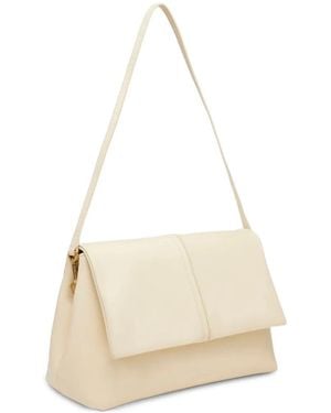 MANU Atelier The Fold Leather Shoulder Bag - White