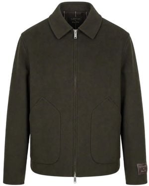 Slowear Zip-Up Patch-Pocket Jacket - Green