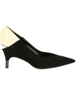 Tom Ford Colourblock Court Shoes - Black