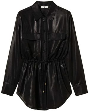 Twinset Semi-Sheer Shirt - Black