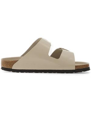 Birkenstock Claquettes Arizona Big Buckle - Blanc