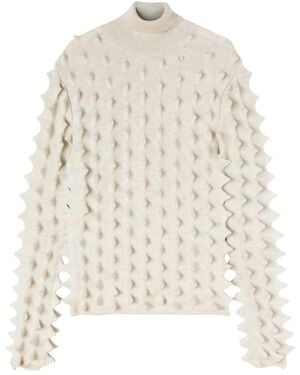 Ambush Maglione A Collo Alto - Bianco