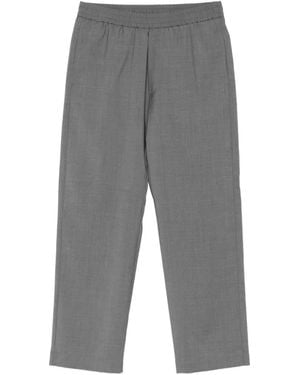 Barena Alfonso Elasticated-Waistband Trousers - Grey