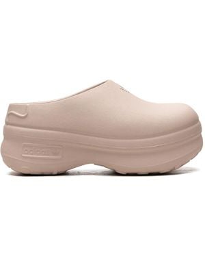 adidas Adifom Stan Smith "Wonder Taupe" Mules - Natural