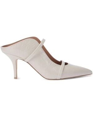 Malone Souliers Maureen 70mm ミュール - ホワイト