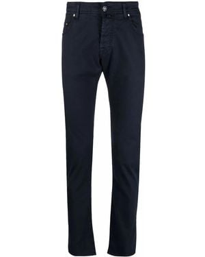 Jacob Cohen Low-Rise Skinny Pants - Blue