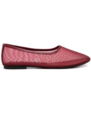 Senso Dena Mesh Ballerina Shoes - Red